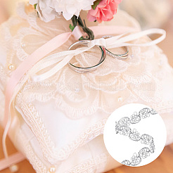13M Filigree Polyester Lace Trim&nbsp;OCOR-WH0082-71B