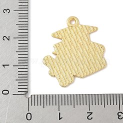 学校用品 合金エナメルパンダント  ゴールドカラー  学士帽  21.5x21.5x1mm  穴：1.8mm&nbsp;FIND-M083-03E-G