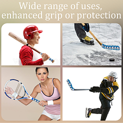 Polycotton Badminton Racket Head Protector Sticker&nbsp;DIY-WH20013-90C