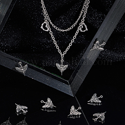 40Pcs Tibetan Style Alloy Pendants&nbsp;FIND-UN0001-76