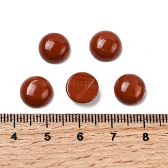 Natural Red Jasper Cabochons&nbsp;X-G-H1596-FR-10mm-15