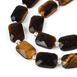 Natural Tiger Eye Beads Strands&nbsp;G-T139-79