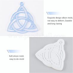 DIY Silicone Pendant Molds&nbsp;DIY-OC0003-07