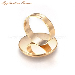 Blank 316 Surgical Stainless Steel Finger Ring Band&nbsp;STAS-C125-04G