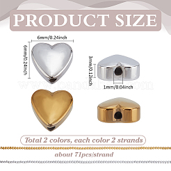 4 Strands 4 Colors Electroplate Non-magnetic Synthetic Hematite Bead Strands&nbsp;G-PH0002-79