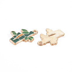 Alloy Enamel Pendants&nbsp;ENAM-T016-04KC-RS