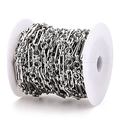 Iron Oval & Round Ring Link Chains&nbsp;CH-N004-04P