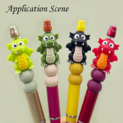 Dinosaur Food Grade Silicone Focal Beads&nbsp;SIL-A009-01A