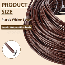 50M Plastic Wicker Strips&nbsp;FIND-WH0199-434B