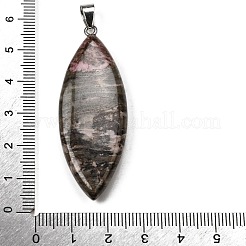 Natural Rhodonite Big Pendants&nbsp;G-F820-06M