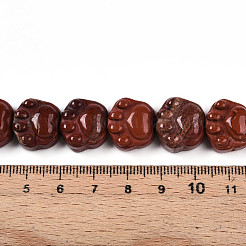 Natural Red Jasper Beads Strands&nbsp;G-M108-A12-01