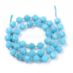 Natural Quartz Beads Strands&nbsp;X-G-R482-09-8mm-1