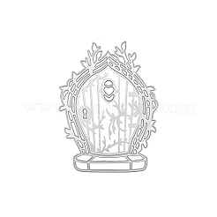 Door Pattern Carbon Steel Cutting Dies Stencils&nbsp;PW-WG37595-01