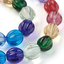 Handmade Lampwork Beads Strands&nbsp;LAMP-P051-A01