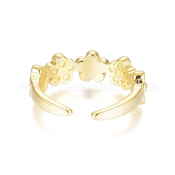 Brass Cuff Toe Rings&nbsp;RJEW-G100-15G