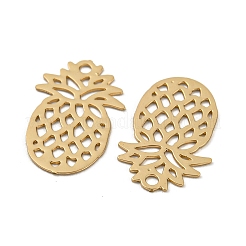 Brass Etched Metal Embellishments Pendants&nbsp;KKC-D001-05KCG