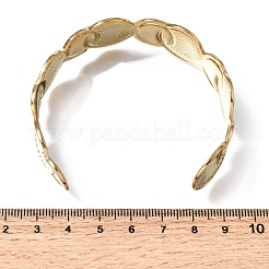 304 Stainless Steel Cuff Bangles for Women&nbsp;BJEW-T030-01G