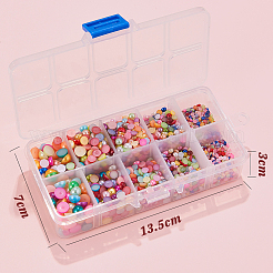 ABS Plastic Imitation Pearl Cabochons&nbsp;SACR-GF0001-01