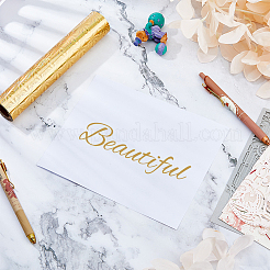 PET Hot Foil Stamping Paper&nbsp;DIY-WH0308-379B
