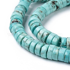 Natural Howlite Beads Strands&nbsp;X-TURQ-L030-04C-01