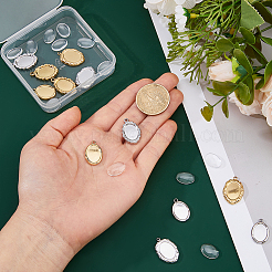 DIY Oval Pendant Making Kits&nbsp;DIY-DC0004-23