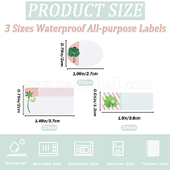 Self-Laminating Write-On Waterproof Baby Bottle Labels&nbsp;DIY-WH0504-25B