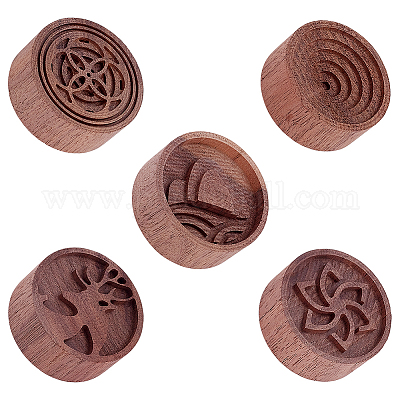 5Pcs 5 Styles Column Wood Aromatherapy Diffuser&nbsp;DIY-UN0008-23-1
