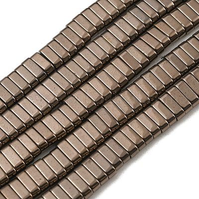 Electroplated Non-magnetic Synthetic Hematite Beads Strands&nbsp;G-C106-B02-09A-1