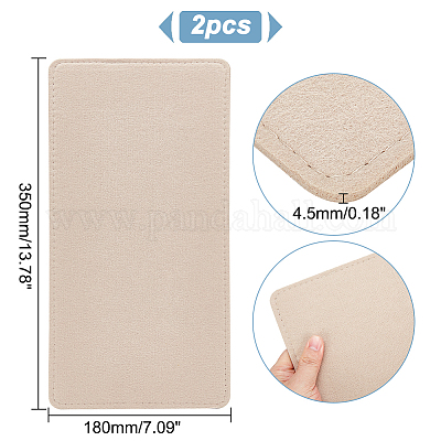 フェルトインサートバッグボトム  クッションパッド  長方形  キャメル  35x18x0.45cm&nbsp;DIY-WH0308-167C-01-1