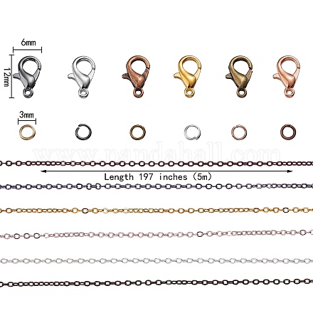 Brass Cable Chains CHC-SZ0001-24-1