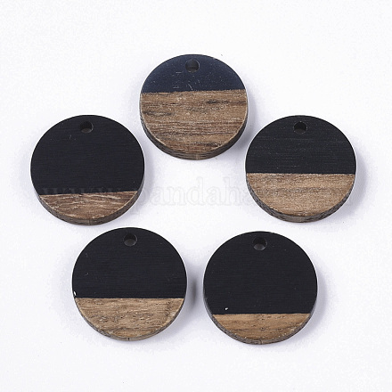 Resin & Walnut Wood Pendants&nbsp;X-RESI-S358-02C-08-1-1