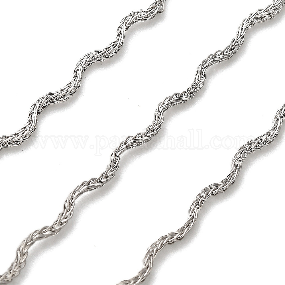 Wholesale 304 Stainless Steel Twisted Rope Chains - Pandahall.com