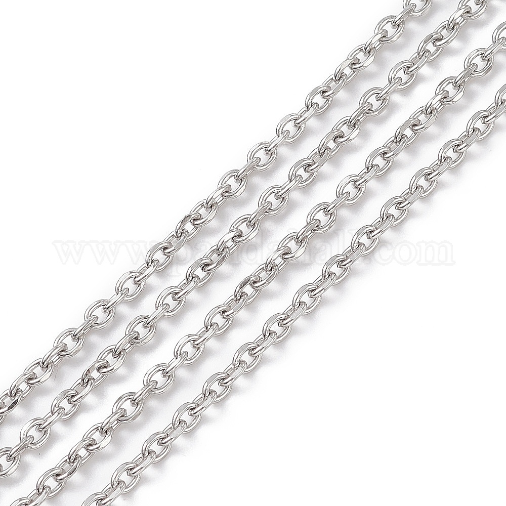 Ss Cable Chain Wholesale Tarnish Resistant 304 Stainless Steel Cable Chains ...