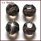 Imitation Austrian Crystal Beads, Grade AAA, K9 Glass, Faceted(32 Facets), Round, Dark Gray, 10mm, Hole: 0.9~1mm