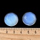 オパールカボション  多面カット  フラットラウンド  20x5~6mm&nbsp;G-Z075-04B-3