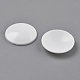 プラスチックカボション  フラットラウンド  ホワイト  24x4.5mm&nbsp;DIY-WH0888-220A-2