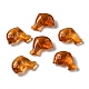 透明なランプワークビーズ  イルカ  チョコレート  15x21x9mm  穴：1mm  約35~40個/100g&nbsp;LAMP-P065-05A-01-1
