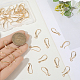 40Pcs Brass Earring Hooks&nbsp;KK-BBC0021-73-3