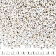 アイアン製スペーサービーズ  ラウンド  銀  4mm  穴：1.5mm  2000個/セット&nbsp;IFIN-PA0001-06A-1