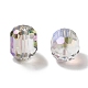 Electroplate Column Glass Beads&nbsp;EGLA-A043-02-HR01-2