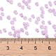 ガラスシードビーズ  セイロン  ラウンド  スミレ  2mm  穴：1mm  約6666個/100g&nbsp;X1-SEED-A011-2mm-150-4