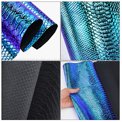Laser PU Leather Fabric&nbsp;DIY-WH20032-57H