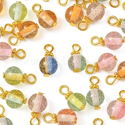 40Pcs Gradient Color Resin Pendants&nbsp;PALLOY-FS00029
