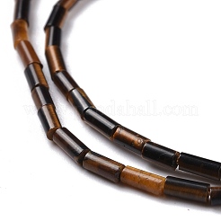 Natural Tiger Eye Beads Strands&nbsp;G-M389-19