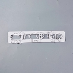 Food Grade Plastic Cookie Cutters&nbsp;LS-DIY-L020-20