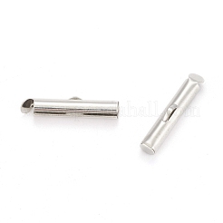 Iron Slide On End Clasp Tubes&nbsp;IFIN-R212-2.0cm-P