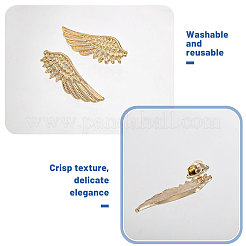 1 Pair Wing Alloy Brooches&nbsp;JEWB-CA0001-81
