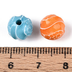 Opaque Acrylic Beads&nbsp;SACR-T017-42
