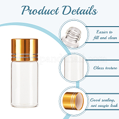 20Pcs 4 Style Glass Bead Containers&nbsp;MRMJ-CP0001-22A