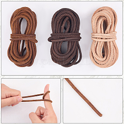 5M DIY Frosted Cowhide Leather Cord&nbsp;OCOR-GF0004-97C-04